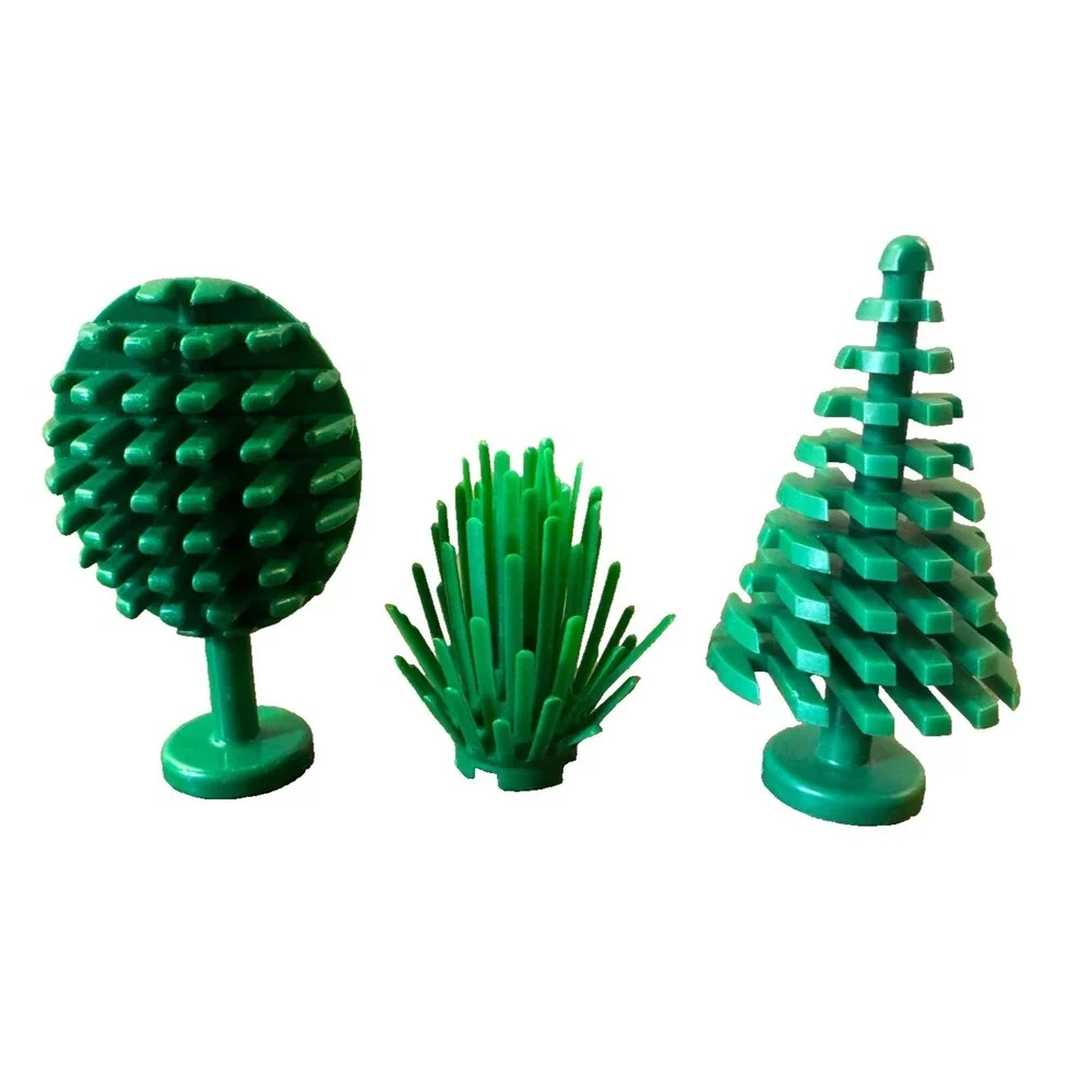 Lego Trees Plants Garden Bushes City Castle Vintage Fun Toy Set Lot Greenery